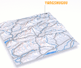 3d view of Yangshugou