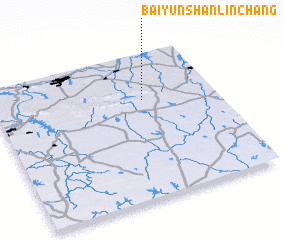 3d view of Baiyunshanlinchang