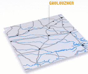 3d view of Gaolouzhen