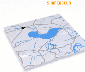 3d view of Shancaocun