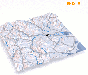 3d view of Baishui