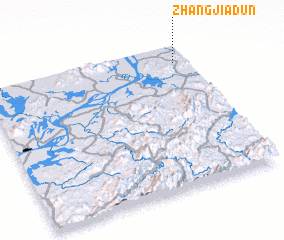 3d view of Zhangjiadun