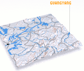 3d view of Guangyang