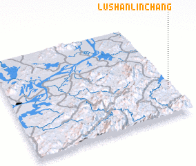 3d view of Lushan Linchang