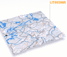 3d view of Litoushan