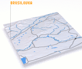 3d view of Brusilovka