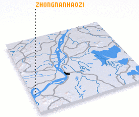 3d view of Zhongnanhaozi