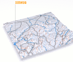 3d view of Xinhua