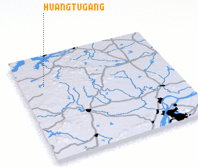 3d view of Huangtugang