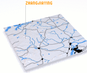 3d view of Zhangjiaying