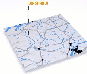 3d view of Jiashanji