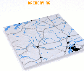 3d view of Dachenying