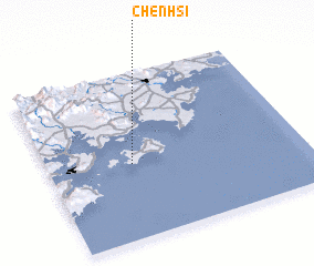 3d view of Chen-hsi