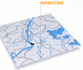 3d view of Wufangchen