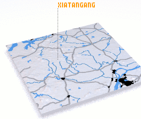 3d view of Xiatangang