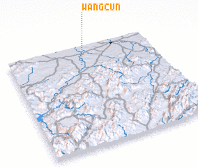 3d view of Wangcun