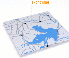3d view of Zhongyang
