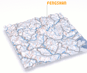 3d view of Fengshan