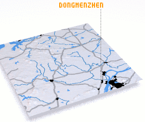 3d view of Dongmenzhen