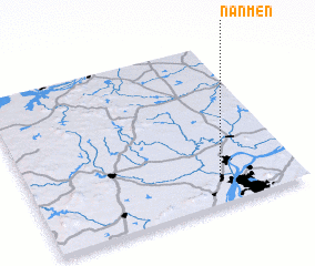 3d view of Nanmen