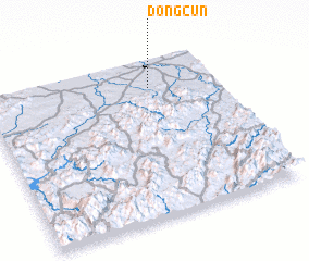 3d view of Dongcun