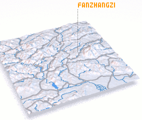 3d view of Fanzhangzi