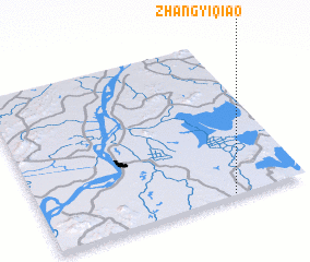 3d view of Zhangyiqiao