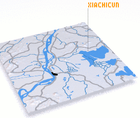 3d view of Xiachicun
