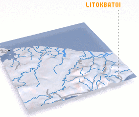 3d view of Litok Batoi