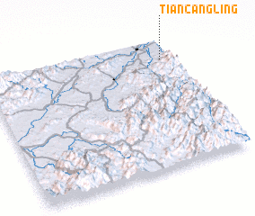 3d view of Tiancangling