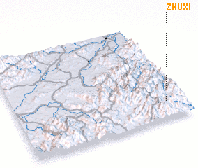 3d view of Zhuxi