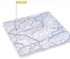 3d view of Meicun