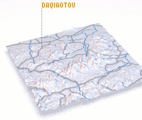 3d view of Daqiaotou