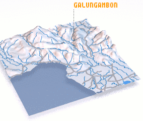 3d view of Galungambon