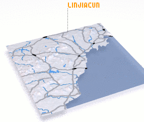 3d view of Linjiacun