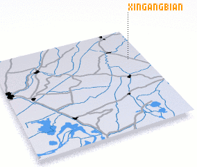 3d view of Xingangbian