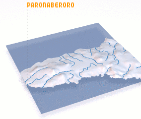 3d view of Paronaberoro