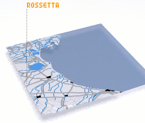 3d view of Rossetta