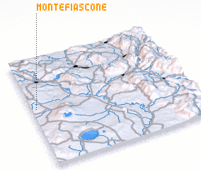 3d view of Montefiascone