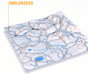 3d view of San Lorenzo