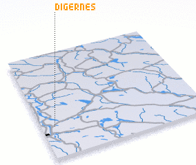 3d view of Digernes