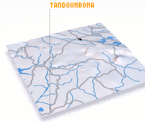 3d view of Tandou Mboma