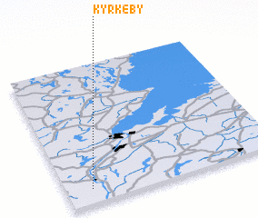 3d view of Kyrkeby