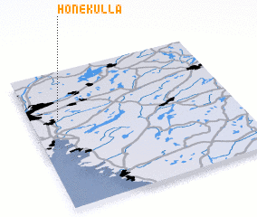 3d view of Hönekulla