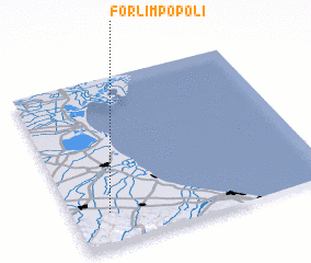 3d view of Forlimpopoli