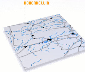 3d view of Hohenbellin