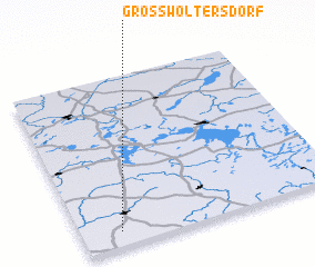 3d view of Groß Woltersdorf