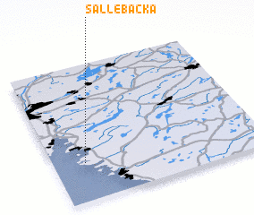 3d view of Sallebacka