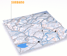 3d view of Sorbano