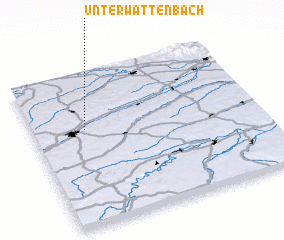 3d view of Unterwattenbach